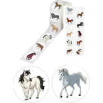 Horse Stickers - Assorted - Roll of 50's